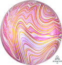 Beautiful Marblez Orbz Foil Helium Balloon