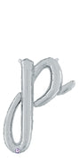 Air-Filled, Non-Floating Small Script Letters