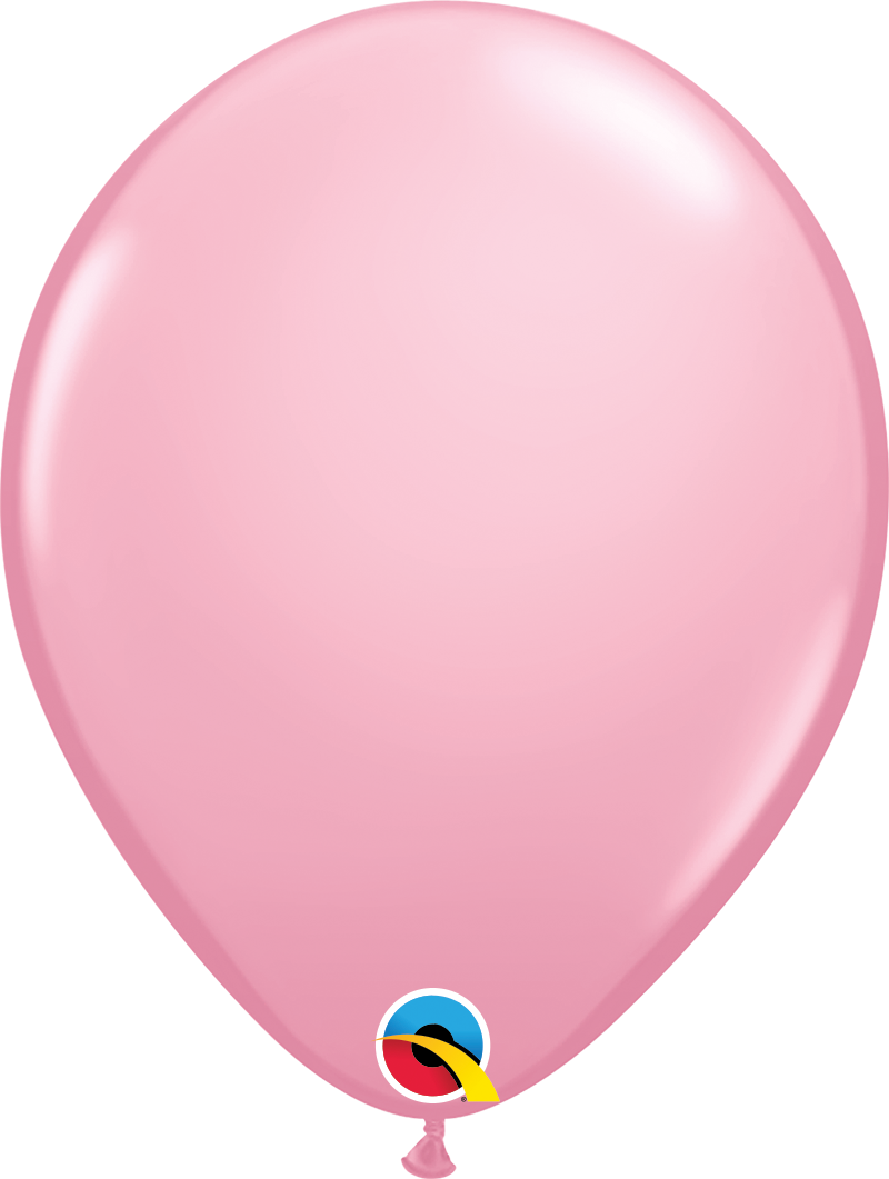 Helium Qualatex Pink Latex Balloon