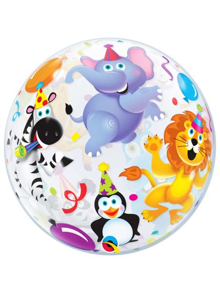 Circus Animal Party Bubble Balloon (D)