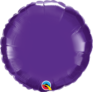 Solid Round Shaped Helium Foil Balloons