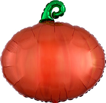 Satin Pumpkin Balloon (18 Inch)