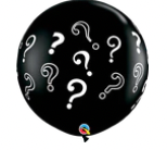 Questionmark 36" Giant Round Latex