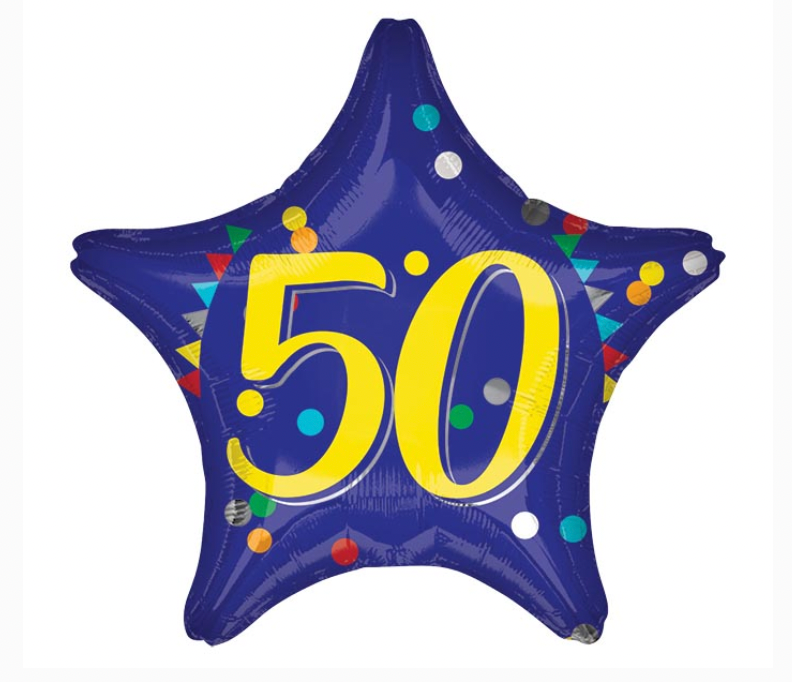 50th Birthday Star