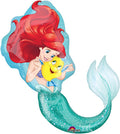 Ariel The Little Mermaid Shape Balloon (34 Inch)