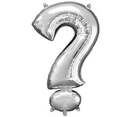 Air-Filled, Non-Floating Small Print Letters (16 Inch)