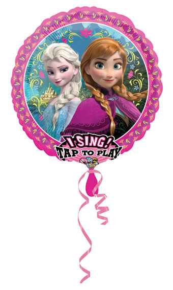 Singing Frozen Elsa Happy Birthday Balloon