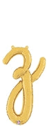 Air-Filled, Non-Floating Small Script Letters
