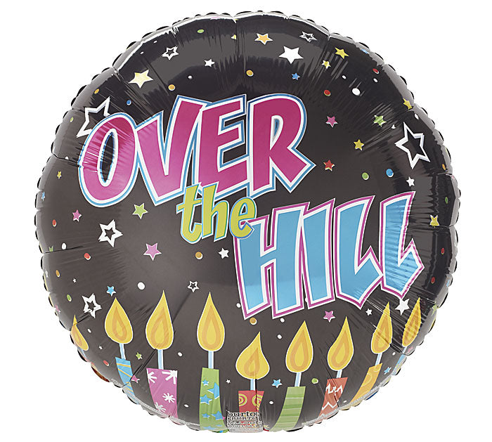 OVER THE HILL BALLOON