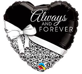 Always and Forever Anniversary Balloon (D)