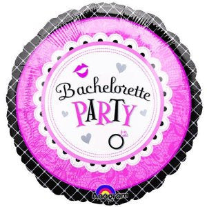 Bachelorette Party 18" Foil Balloon (D)