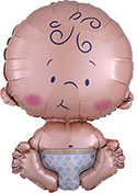 Large Shape Welcome Baby Balloon