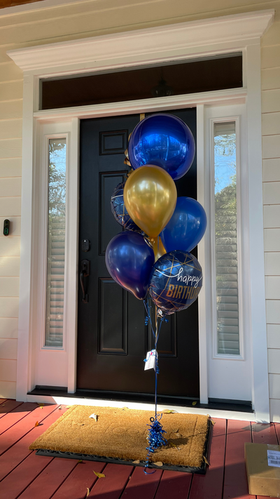Small Dark Blue Latex Balloon (11 Inch)