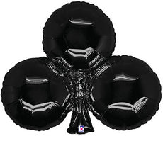 39 inch Casino Club foil balloon by Betallic for casino party décor