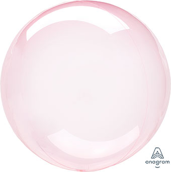 Various Colors Crystal Clearz Helium Bubble Balloons (10"-24")