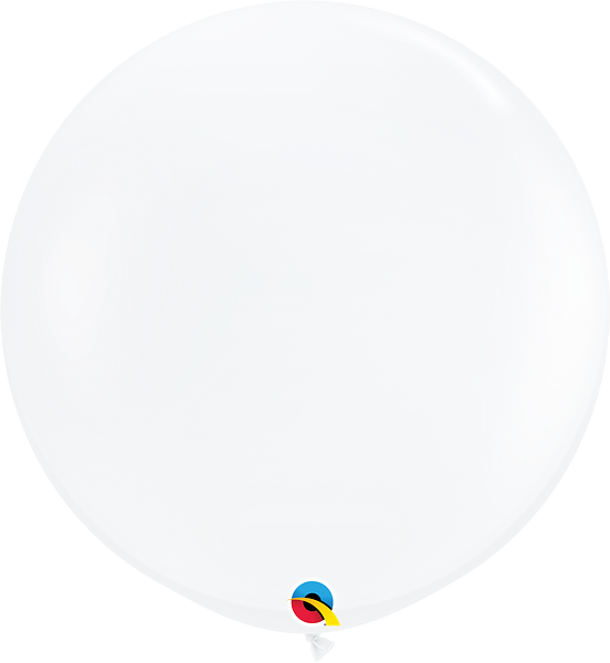Giant Round Latex Balloons - Standard Colors