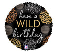 Animal Print Wild Birthday Balloon (19 Inch)