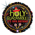 Holy Guacamole Birthday Balloon (18 Inch)