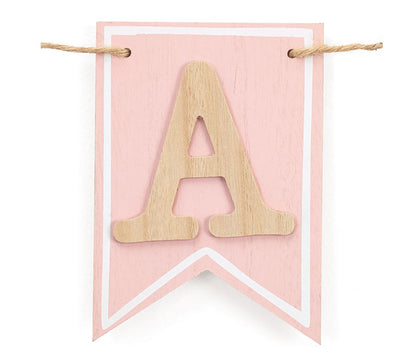 Hand-painted Wooden Baby Garland