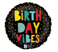 Birthday Vibes 18" Foil Balloon (D)