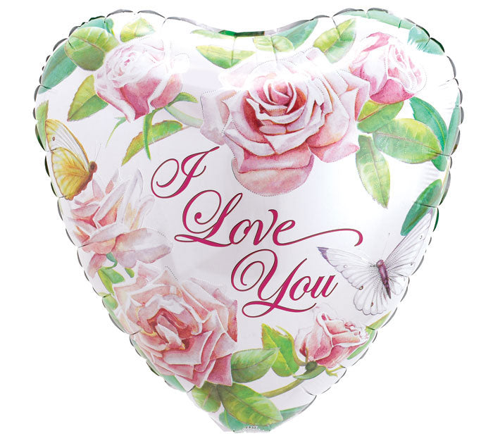 Standard 18" I Love You Sweetheart Roses