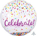 Celebrate Sprinkles Confetti Filled Balloon Balloon (19 Inch)