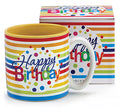 Happy Birthday Stripe- Mug