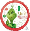 Modern Grinch Movie Merry Whatever Balloon (18 Inch)