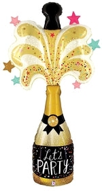 Let's Party Champagne Special Delivery Balloon (60 Inch)