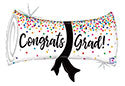 Congrats Grad Confetti Diploma