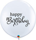 Happy Birthday Simple Printed Latex Balloon (36 Inch)