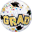 Congrats Grad Stars &Dots Bubble