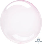 Various Colors Crystal Clearz Helium Bubble Balloons (10"-24")