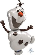 Olaf Frozen Snowflake Floating Balloon Column