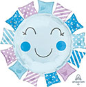 Baby Smiling Sunshine Balloon (D)