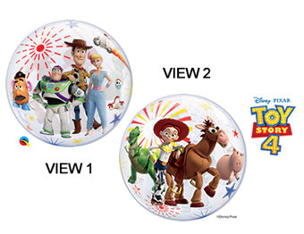 Toy Story 4 Buzz Woody Forky Character Bubble Balloon